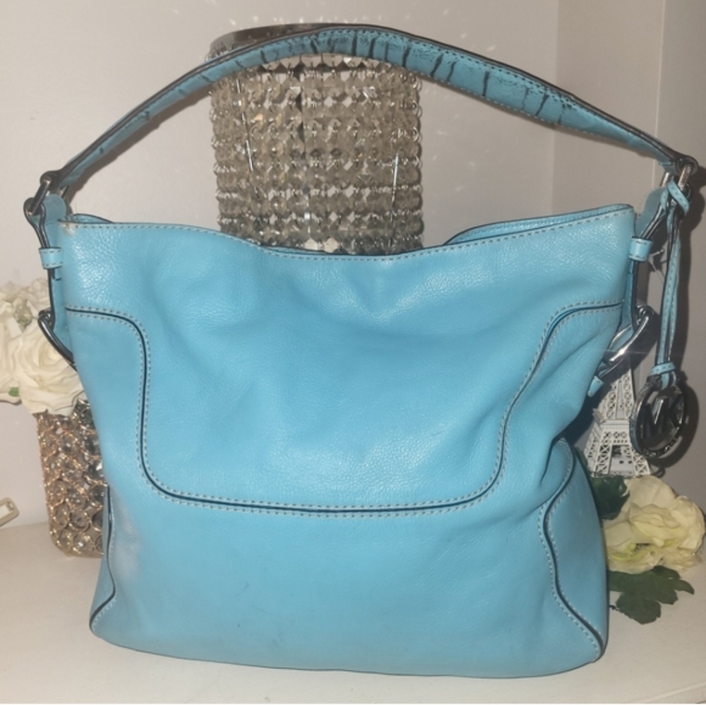 Michael Kors Light Blue Shoulder Bag